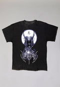 HELLFIRE GUARDIAN OVERSIZED TEE VINTAGE GREY